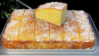 La chiamano la Torta 🍋piu soffice del Mondo lo fai in 5 Minuti incredibilmente buonissima 🤩🍋🤩 [upl. by Constancia]