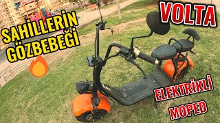 VOLTA ELEKTRİKLİ MOPEDSCOOTER SAHİLLERİN GÖZBEBEĞİ [upl. by Chaiken180]