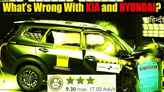 Why Kia and Hyundai has lowest Global Ncap Ratings Kia Carens [upl. by Inor]