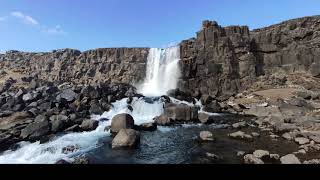 TOUR THE ICELAND Thinkvellir Gullfoss Oxararfoss Geysir ISLANDIA 2020 [upl. by Alleahcim720]