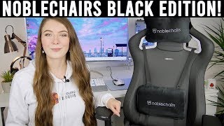 Noblechairs Epic Black Edition Review  the best gets better [upl. by Enitsenre]