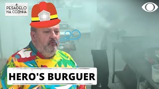 PESADELO NA COZINHA HEROS BURGER  TEMPORADA 2  EP 04 [upl. by Doykos]