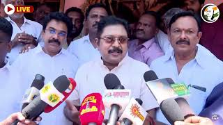 🔴LIVE  TTV Dhinakaran Press Meet  AMMK  28032024 [upl. by Johannessen595]