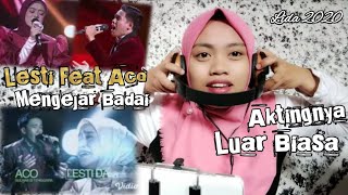 Luar Biasa  Lesti Ft Aco Sultra  Mengejar Badai  Reaction Lida 2020 [upl. by Ardek]