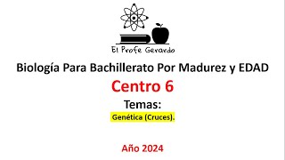 Centro 6  Biología 2024 [upl. by Yreffej]