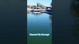 Lake havasu channel fly through ￼ [upl. by Circosta]