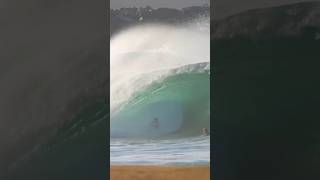 SUPER WIDE BARREL AT NEWPORT WEDGE 💥 The Wesley King Archive bodyboarding [upl. by Gavan]