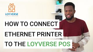 How to Connect Ethernet Receipt Printer to the Loyverse POS [upl. by Oremo]