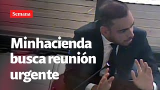 El asesor del DAPRE fue el puente para la reunión entre Minhacienda y directivos de UNGRD [upl. by Fayette433]