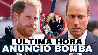 PRÍNCIPE HARRY ANUNCIA PRIMERA AGENDA REAL de sus hijos CON PARADON CONTRA EL PRÍNCIPE GUILLERMO [upl. by Akirdnwahs]