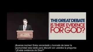 William Lane Craig vs Lawrence Krauss ¿Existe evidencia de Dios [upl. by Selig690]