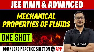 MECHANICAL PROPERTIES OF FLUIDS in 1 Shot  All Concepts Tricks amp PYQs Covered  JEE Main amp Adv [upl. by Farika45]