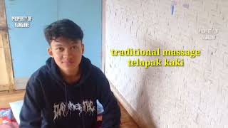 spesial traditional massage telapak kaki bikin sendawa [upl. by Suirauqram]