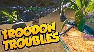 TROODON TROUBLES  Ark Survival Evolved Ragnarok PVP 2 [upl. by Eugen]