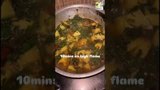 Aloo Palak Recipe youtubeshorts delicious cooking [upl. by Suki969]