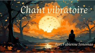 Chant vibratoire avec Fabienne  Sonothérapie [upl. by Saffren]