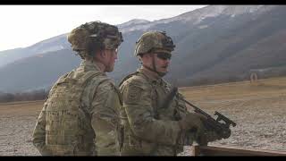 RANGE DAY with US Army Paratroopers in Italy Sky Soldiers [upl. by Ahsitniuq]