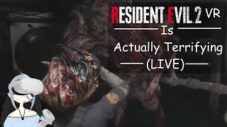 Resident Evil 2 Is Actually Terrifying  LIVE [upl. by Marianna]