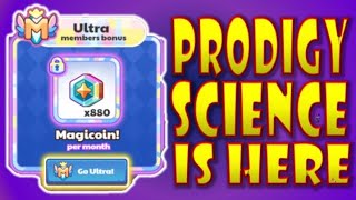 Prodigy Science IS HERE Explaining the Ultra Membership in Prodigy Math [upl. by Pudens644]