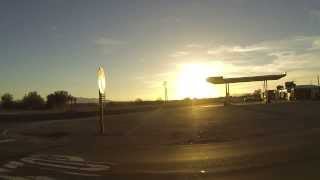 Vidal Junction CA drive north on US Route 95 to Highway 62s intersection 18 Nov 2013 GP029405 [upl. by Henriques]