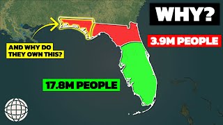 Why Northern Florida Has So Few People Compared To Southern Florida [upl. by Studdard]