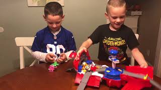 Magic Box  Super Wings Jetts Takeoff Tower Playset [upl. by Dexter]