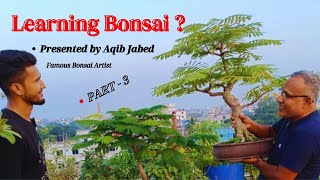 বনসাই শিক্ষা  Learning bonsai  Part3  BonsaiArtisan Muradlivingart [upl. by Patrizius]