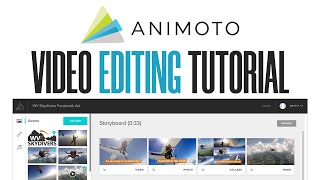 How To Use Animoto  Animoto Video Maker Tutorial 2024 [upl. by Doe706]