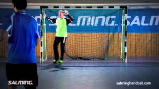 Salming Handball Academy  Goalie  Follow the ball [upl. by Refinaj]