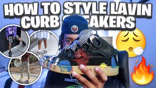 HOW TO STYLE LANVINS CURB SNEAKERS [upl. by Arratoon]