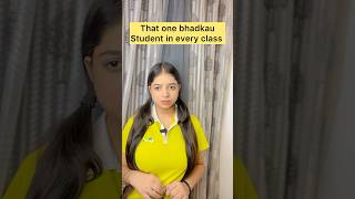 Kis kis ki class me bhadkau ladki hai relatabe viralshortvideo schoolmemes schoolmate relatabe [upl. by Samtsirhc]