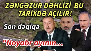 Zəngəzur dəhlizi noyabrın Xə qədər açılacaq  Gevondyan XEBERLER  XEBER 2024 [upl. by Ramberg]