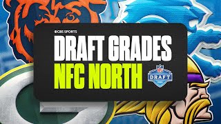 2024 NFL Team Draft Grades For NFC NORTH Division I CBS Sports [upl. by Stock]