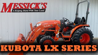 New Kubota LX2610  LX3310 Tractors  Series Overview [upl. by Frederica748]