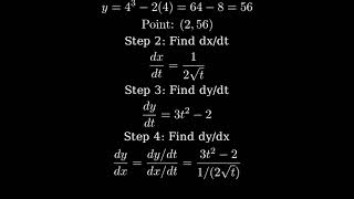 Find an equation of the tangent to the curve at the point x  sqrtt y  t2  2t t  4 [upl. by Auohc285]