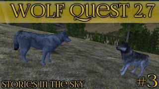 A Moonlit Meeting of Wolves 🐺 Wolf Quest 27  Stories in the Sky  Episode 3 [upl. by Trellas]