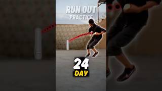 Fielding Practice  Day 24 📍 Run Out Practice at Home 30daychallenge fieldingpractice shorts [upl. by Tatianas343]