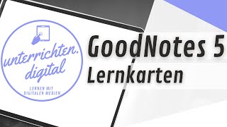 NEU  GoodNotes 5 Lernkarten  Karteikarten [upl. by Nnaeerb]