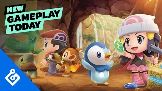 Pokémon Brilliant Diamond and Shining Pearl  New Gameplay Today [upl. by Maidie]