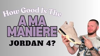 Jordan 4 A Ma Maniere Review 4K [upl. by Aires]