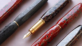 The Densho Tsugaru Fountain Pen Collection [upl. by Brittani]