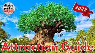 Disneys Animal Kingdom ATTRACTION GUIDE  2023  All Rides  Shows  Walt Disney World [upl. by Prem]