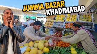 Jumma Bazar In Khadimabad Dadyal Azad Kashmir  Jumma Bazar Of Pakistan  Jumma Bazar 2024 [upl. by Assennav]