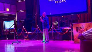 Tom singing Karaoke aboard the cruise ship November 5 2024 [upl. by Bastian]