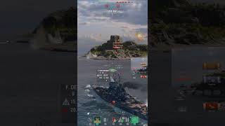 Warships🏴‍☠️  Jean Bart  Want something sunk quotSink it yourselfquot worldofwarships wows cqc [upl. by Aivartal]