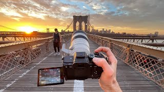 Epic 4 Hours of PURE of Street Photography in NYC on the Sony A7IV amp A1 [upl. by Boni426]