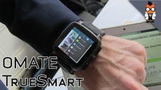 Omate TrueSmart  3G Waterproof Smartwatch with HD Camera [upl. by Eibo]