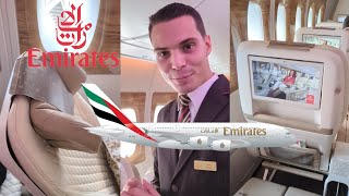 Emirates Premium Economy seat explained [upl. by Daloris181]