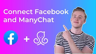 How to Connect a Facebook Ad to ManyChat 2022 [upl. by Alleunamme]