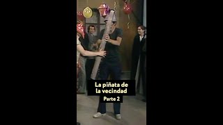 El Chavo y la piñata de la vecindad acaba mal 😅🪅 ElChavoDel8 ElChavo Chavoland [upl. by Edobalo]